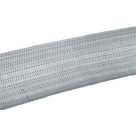 Kabelschutz HellermannTyton hegpa6608-pa66-gy flexibel halogenfrei