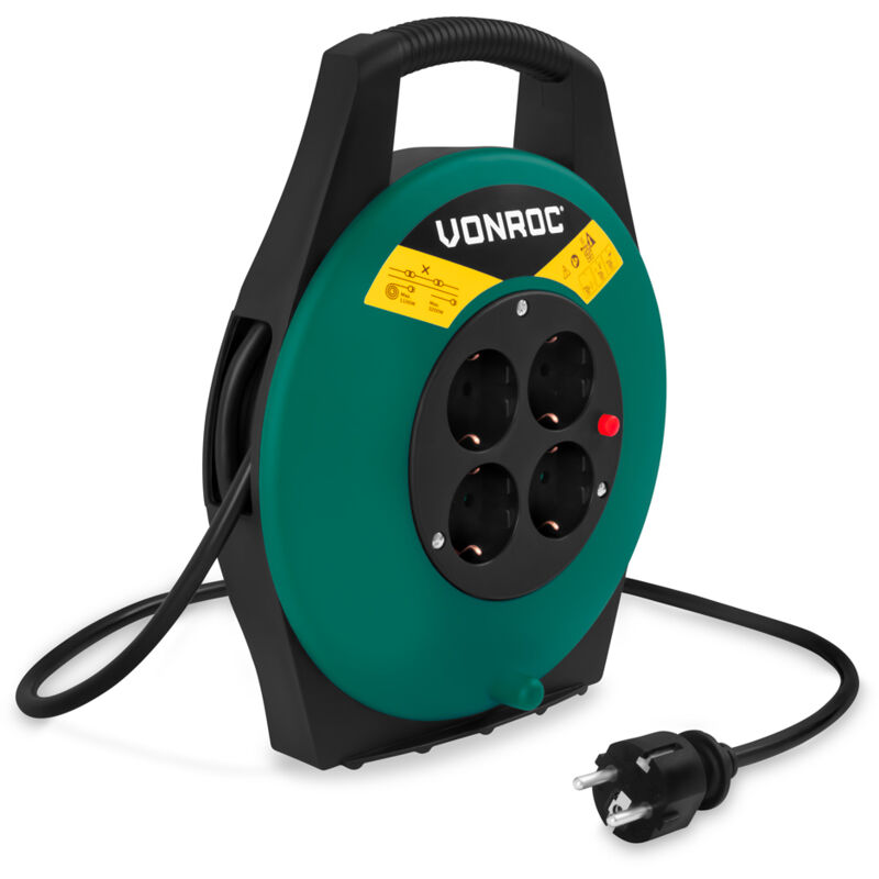 Vonroc Kabeltrommel 10m – Ip20