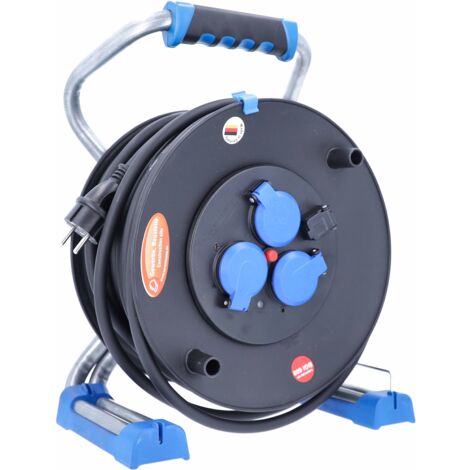 Kabeltrommel mit USB, Spannungsanzeige 33m H07RN-F 3G2,5 IP44