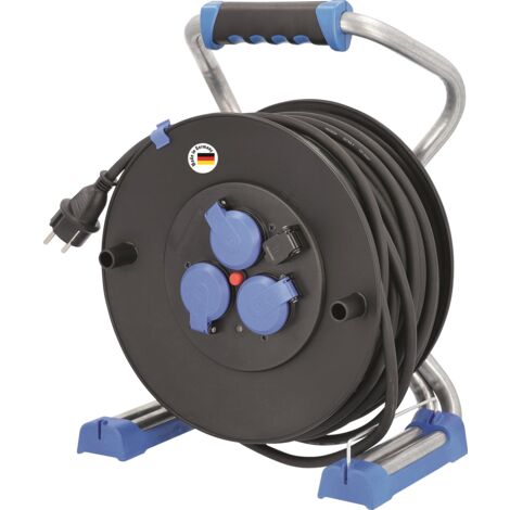 Kabeltrommel mit USB, Spannungsanzeige 50m H07RN-F 3G1,5 IP44