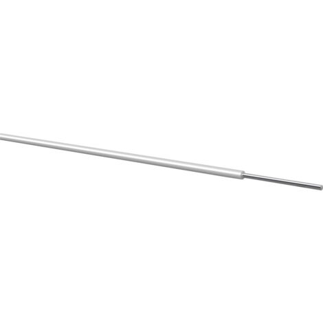 Kabeltronik 070103001 Kupferdraht Yv 1 x 0.07 mm² Weiß 100 m