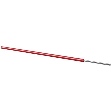 Kabeltronik 070103009 Fil de cuivre Yv 1 x 0.07 mm² noir 100 m Q518473