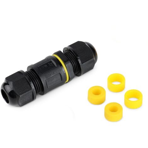 Kabelverbinder 2-fach 3-polig Easy Kabel 0.5-1.5mm²  IP68 wasserdicht 16A 450V