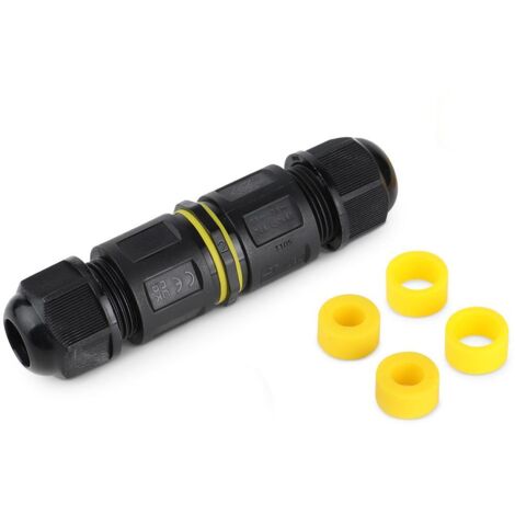 Kabelverbinder 2-fach 5-polig Easy Kabel 0.5-2.5mm² IP68 wasserdicht 16A 450V
