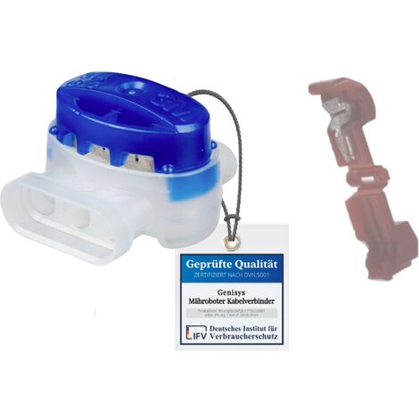 Kabelverbinder kompatibel mit Husqvarna Automower Draht Anschluss Klemmen Mähroboter - wasserdicht - Original 3M Inhalt (KV+AK) 6x314+3x951