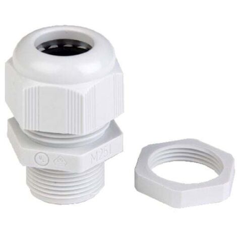 Kabelverschraubung M25, 3er Pack, IP 65 mit Zugentlastung Kabelverschraubung
