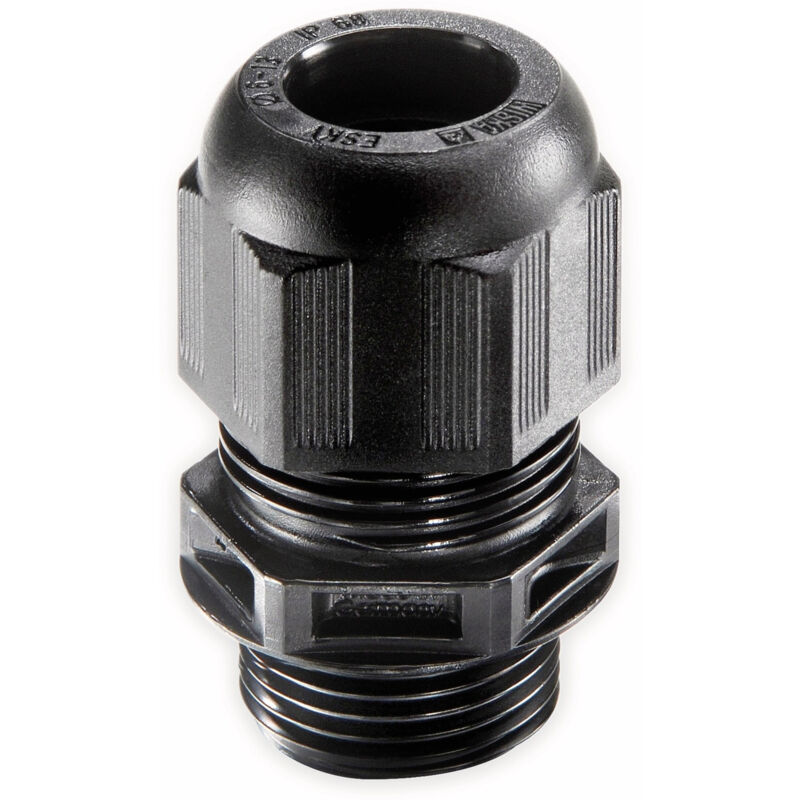 Wiska Kabelverschraubung, 10061864, Eskv 20 Plus, M 20x1, 5, Metrisch, Schwarz