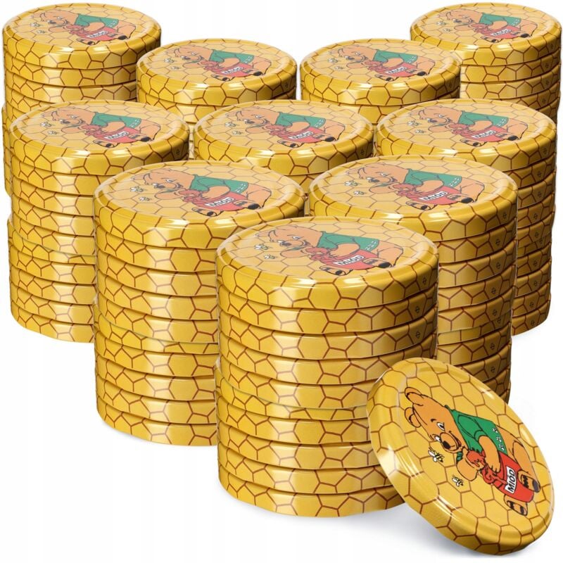 KADAX 100x bouchons pour bocaux Fi 66 Bouchons pour couvercles de bocaux Conserves