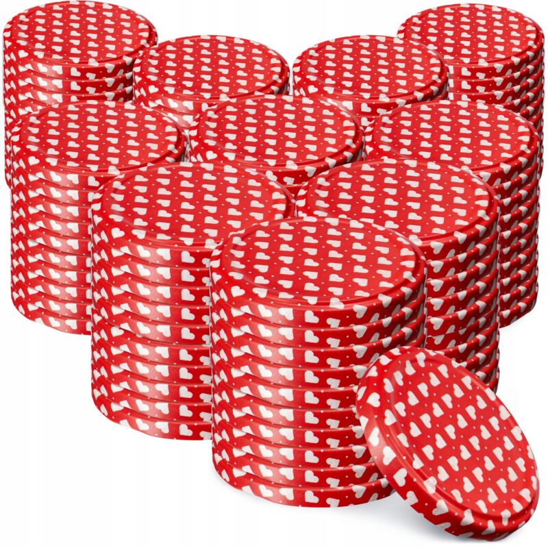 Kadax - 100x bouchons pour bocaux Fi 66 Bouchons pour couvercles de bocaux Conserves