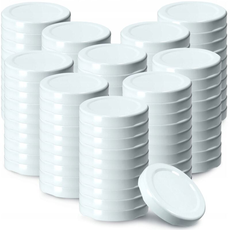 Kadax - 100x couvercles Fi 53 pour bocaux, bouteilles, bouchons pour bocaux