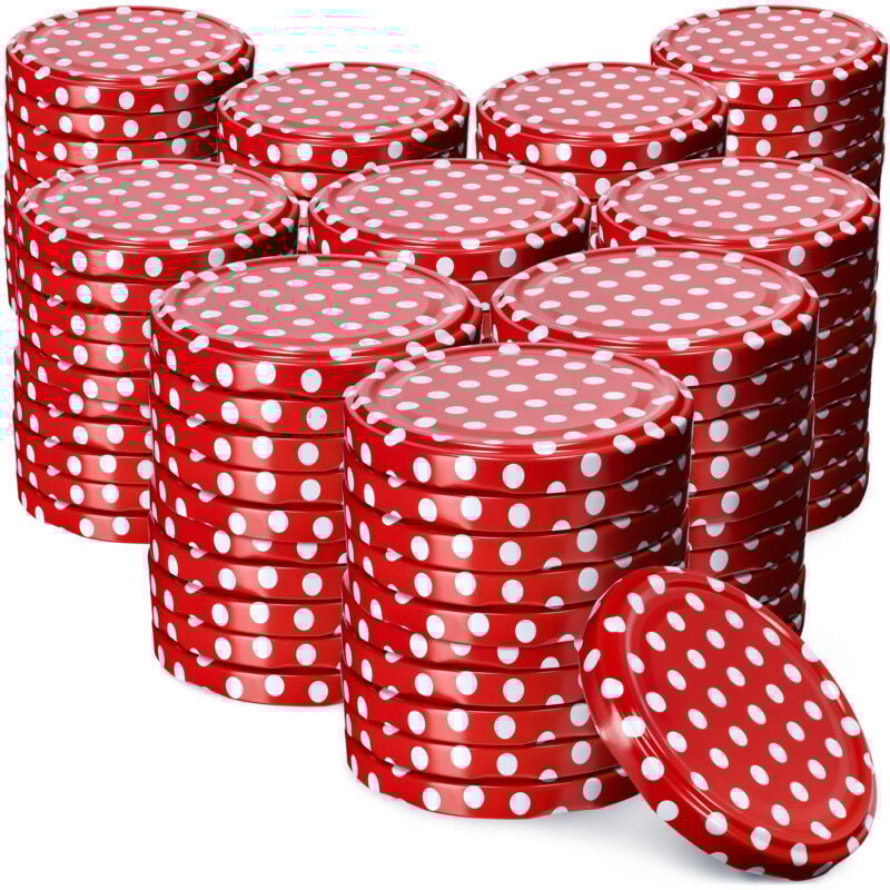 KADAX 100x Jar Caps Fi 82 Caps pour bocaux couvercles conserves