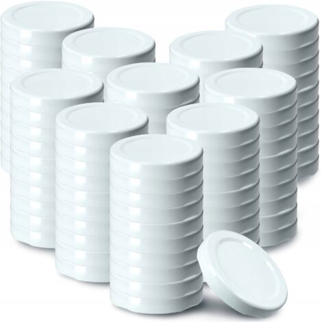 KADAX 100x tappi per barattoli, bottiglie coperchi Fi 43, tappi per bottiglie