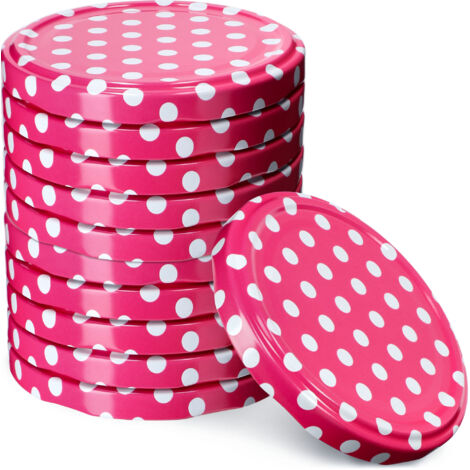 KADAX 10x Jar Caps Fi 82 Tappi per barattoli e coperchi per conserve