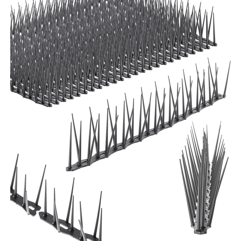 Kadax - 24x Pointes Anti-Oiseaux Anti-Oiseaux Inox Haut 11,64m Coffre-fort