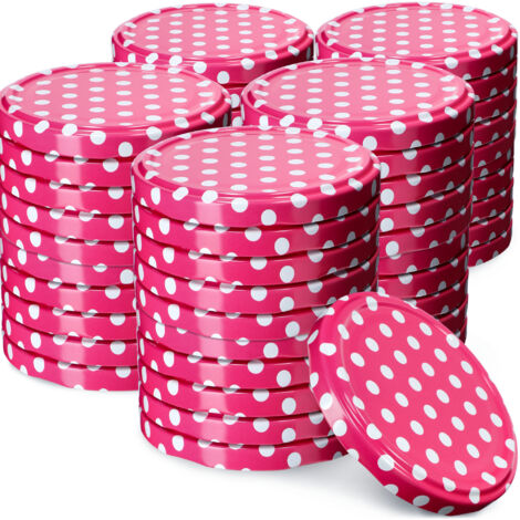 KADAX 50x Jar Caps Fi 82 Tappi per barattoli e coperchi per conserve
