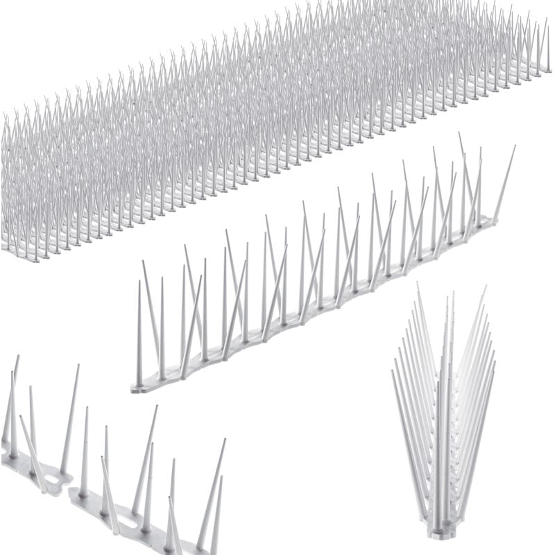 Kadax - 50x piquets anti-oiseaux, acier inoxydable, haut, 24,25 m, sûr