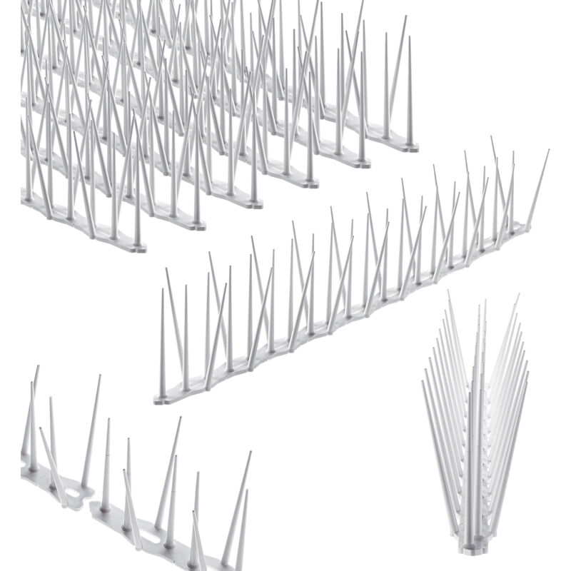 KADAX 6x Pointes Anti-Oiseaux Anti-Oiseaux Inox Haut 2,91m Coffre-fort