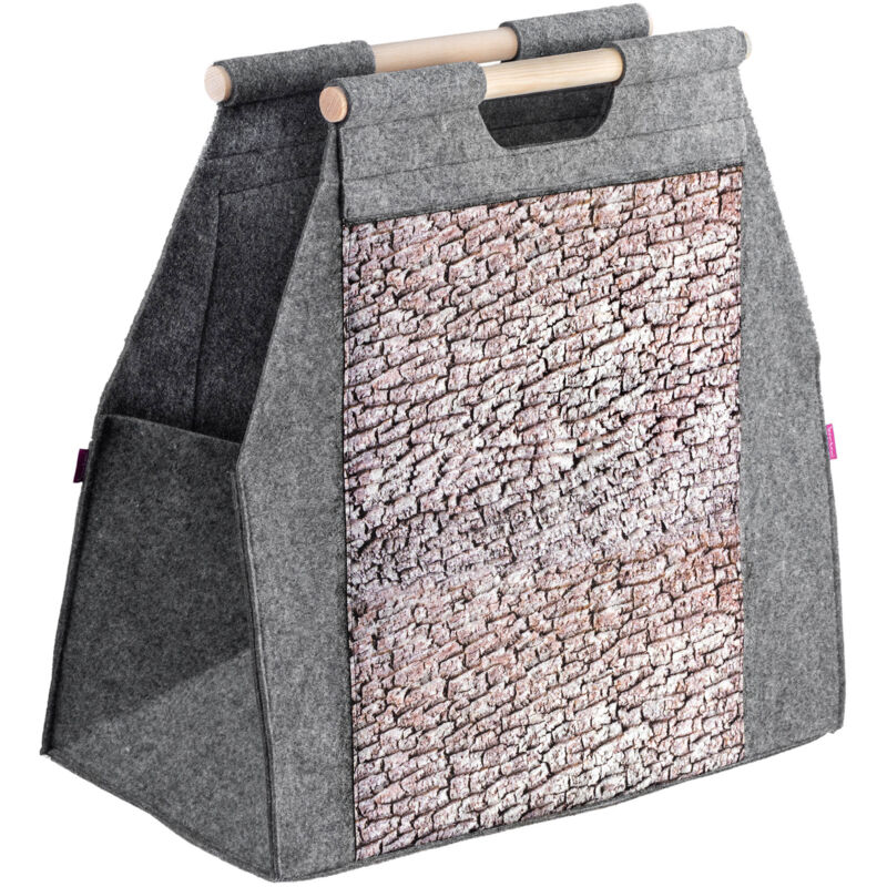 Image of KADAX Bag basket for firewood holder