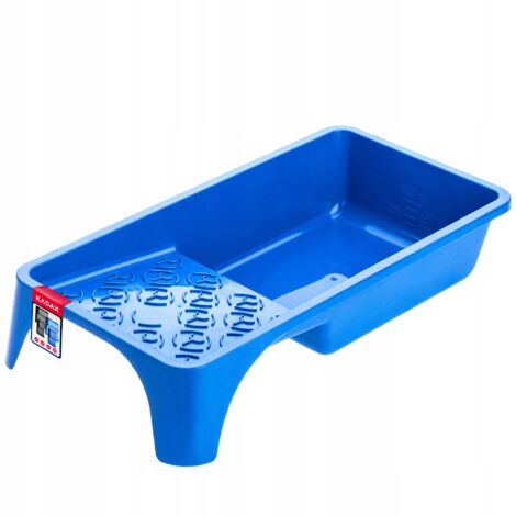 KADAX Bandeja de pintura para rodillo de pintura 160mm Azul 1ud