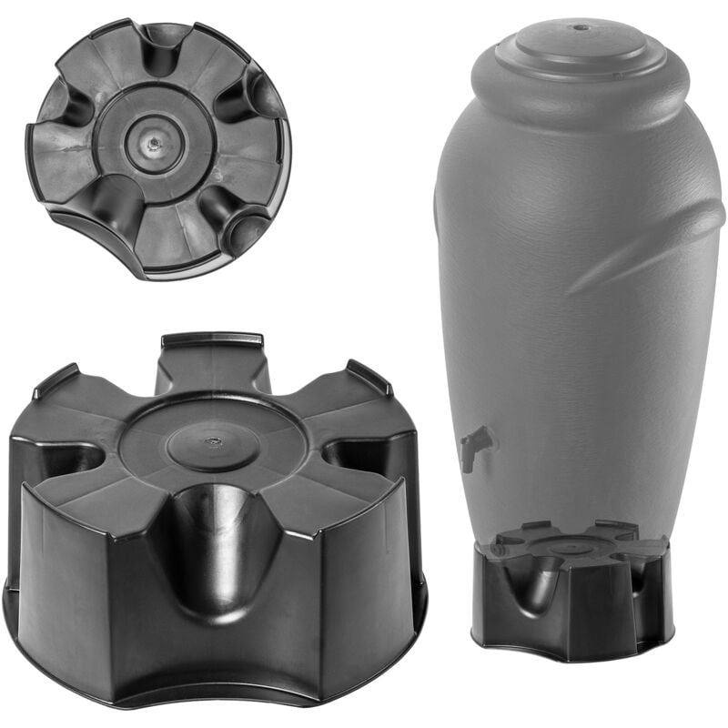 Base pour réservoir d'eau de pluie, baril d'eau, douche de pluie pour jardin 50 cm - Kadax