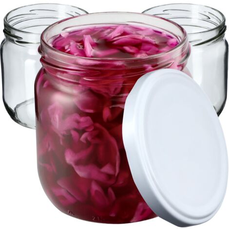 KADAX Berti-Glas 425ml fi82 TO-425 Gurken 4er-Pack