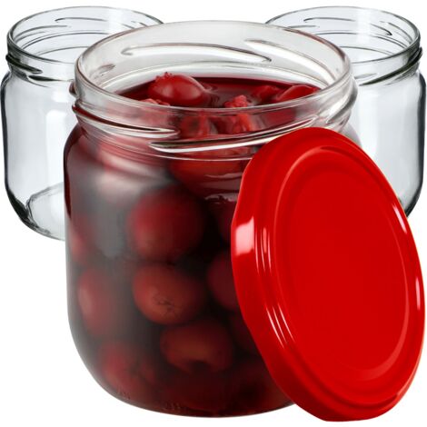 KADAX Berti-Glas 425ml fi82 TO-425 Gurken 4er-Pack