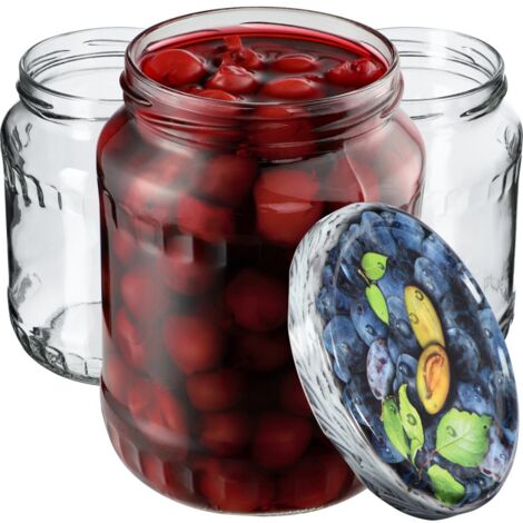 KADAX Berti-Glas 720ml fi82 TO-720 Faceta 4er-Pack