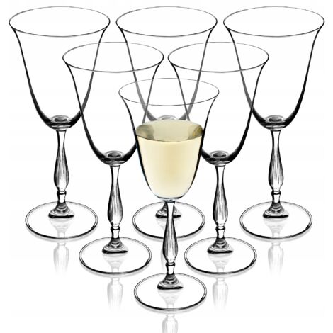 KADAX Bicchieri Vino Rosso Bianco Set 6 bicchieri 250 ml