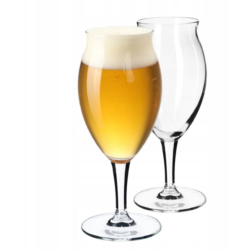 Biergläser Set, Bierseidel Aus Glas, Biertulpen, 410 Ml, 2 Stück - Kadax