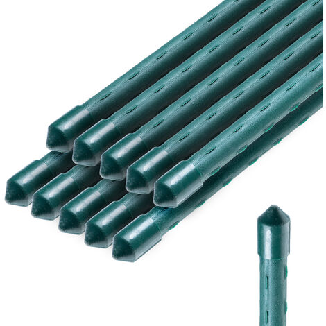 KADAX Blumenstütze aus Stahl, Rankhilfe, 10 Stück, 150 cm x 11 mm