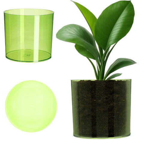 KADAX Cache-Pot de Fleur Pot de Fleur Ovale 12,5 cm