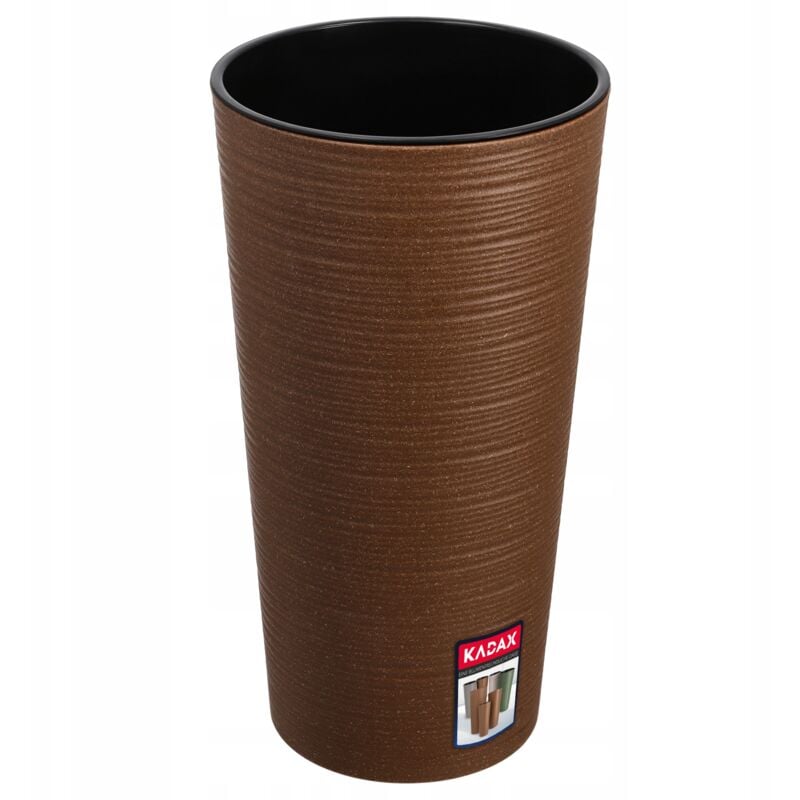 Kadax - cache-pot de fleurs couleurs 25cm Eco