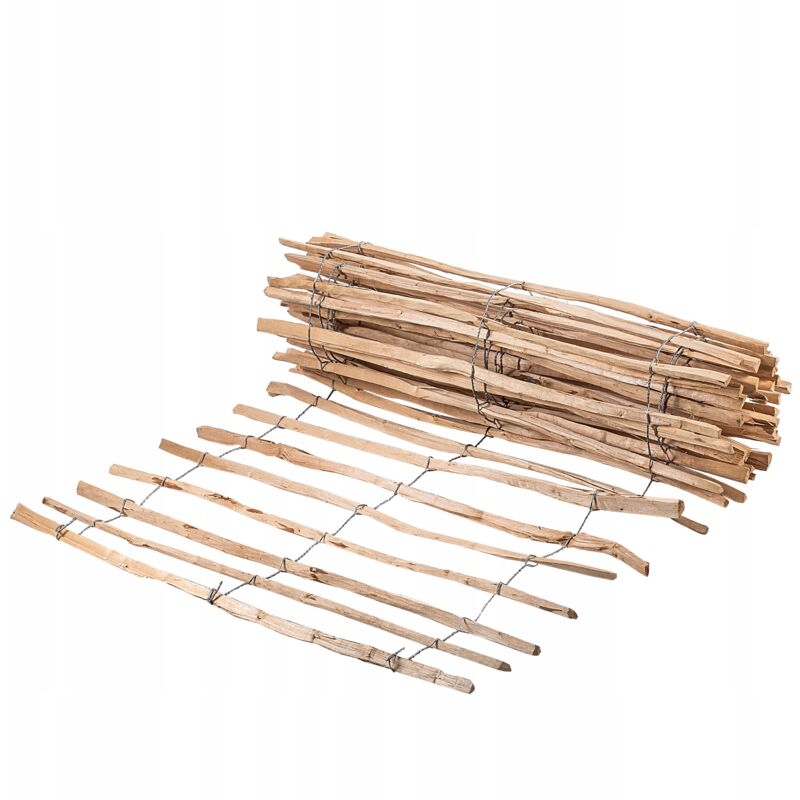 Kadax - Clôture de Jardin Clôture Noisetier 500x120 7-9cm