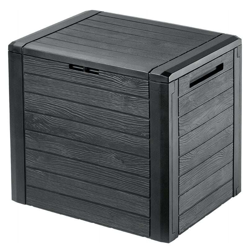 Kadax - Coffre De Balcon De Jardin 140L Pour Balcon De Jardin Terrasse Marron