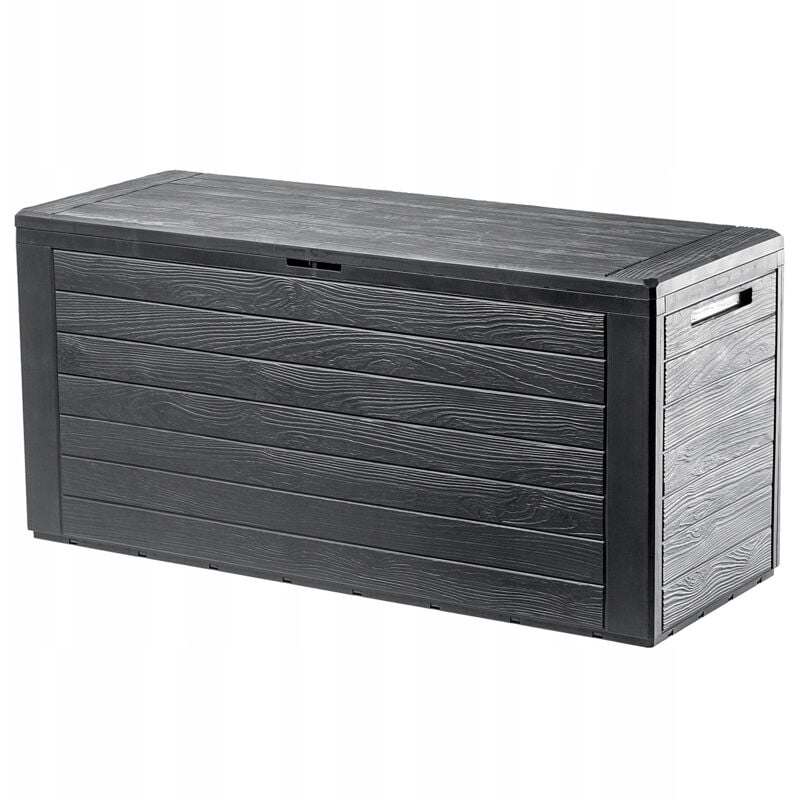 Kadax - Coffre De Balcon De Jardin 280L Pour Balcon De Jardin Terrasse Marron