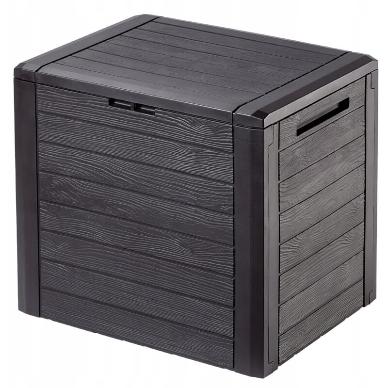 Kadax - Coffre de Jardin pour Coffre de Balcon 140L Marron