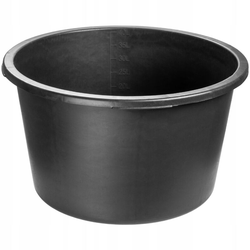 Kadax - Construction Caddy Conteneur Rond Caddy Bol 40 l