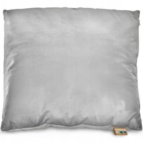 KADAX Coussin décoratif 50x50 pour fauteuil, insert velours