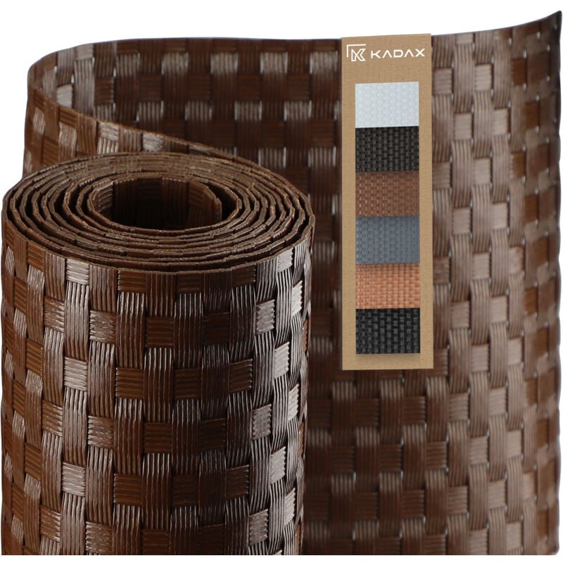 Kadax - Couverture de Balcon Tapis de Balcon en Technorattan 1x1m