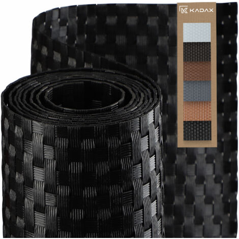 KADAX Couverture de Balcon Tapis de Balcon en Technorattan 1x1m