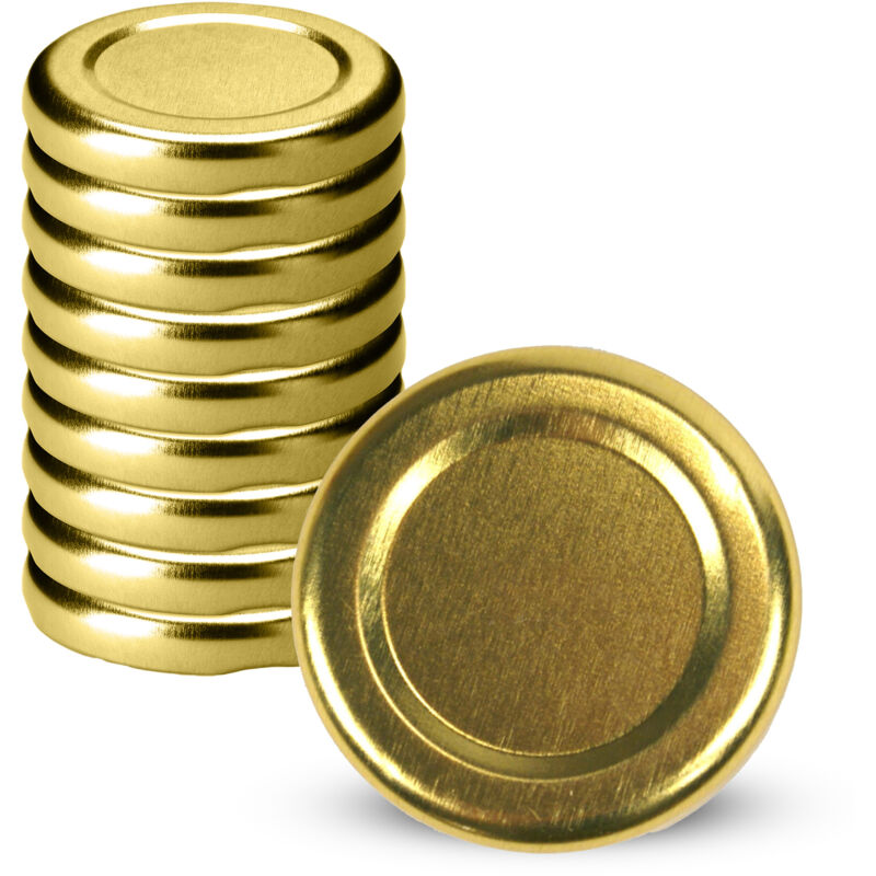 Kadax Deckel Fi38 10er Pack Gold