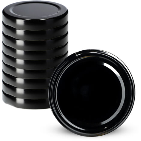 KADAX Deckel fi58 10er Pack schwarz
