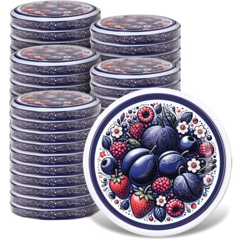 KADAX Deckel fi66 50er-Pack Fruchtbouquet aus Pflaumen