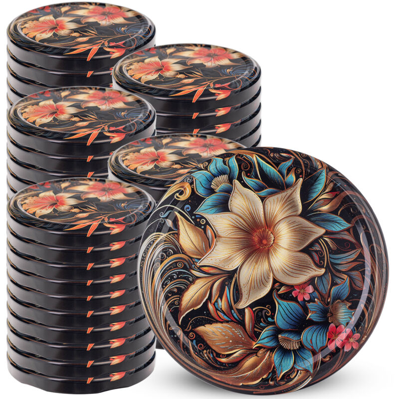 Deckel Fi82 50er Pack Blumen To-82/6h/rs - Kadax