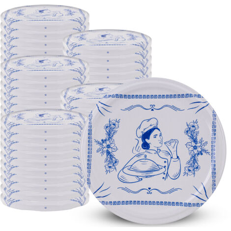 KADAX Deckel fi82 Folk Wandbehang, 50er-Set