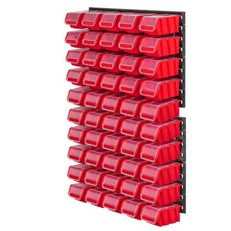 KADAX Estante de pared para tablero de herramientas 58x78 50uds