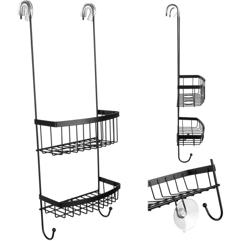 Kadax - Etagère de Salle de Bain Etagère Suspendue de