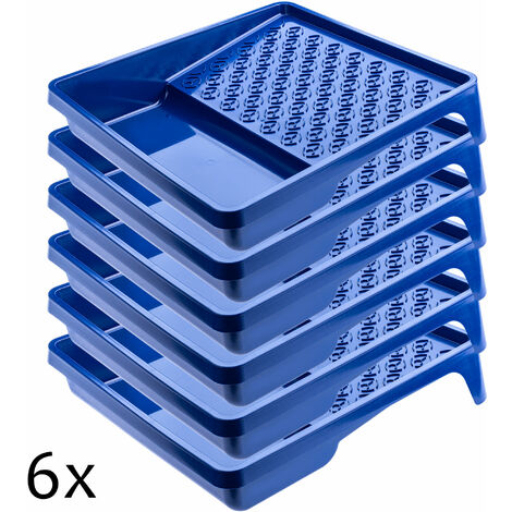 KADAX Farbwanne, Lackierwanne, Farbschale aus Kunststoff, 6, blau
