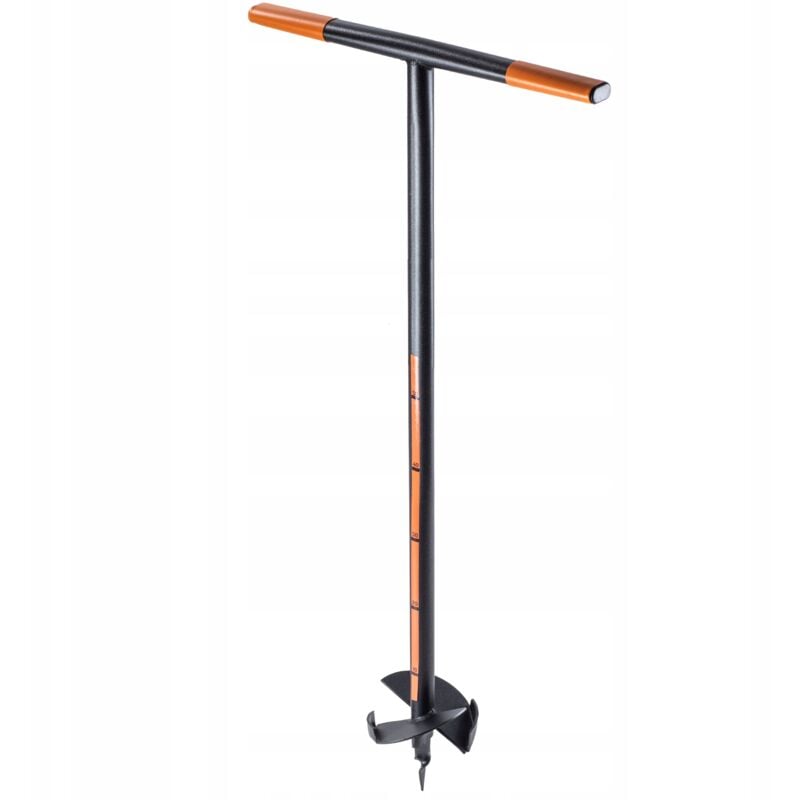 Kadax - Foret hélicoïdal pour jardin, foret à bulbe, foret à oignon, foret à poteau, foret à oignon, foret de poteau (150 mm)