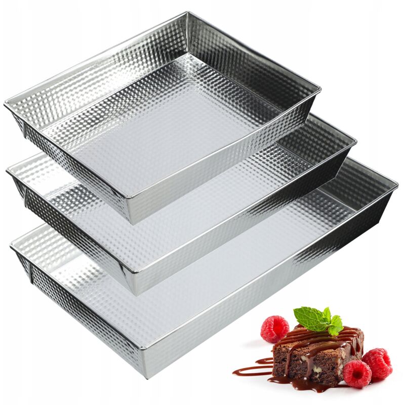 Form Backblech Kuchenblech-set Xxl 3-tlg. - Kadax